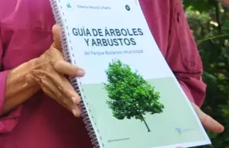 guia �rboles parque bot�nico
