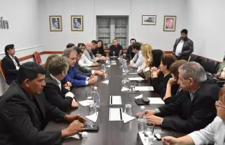 Reuni�n de Sadir con diputados del Frente Jujuy Crece