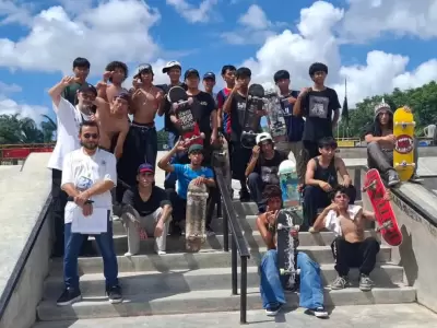 M�s de un centenar de skaters protagonizaron el Sudamericano en Jujuy