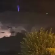 Un extraño rayo azul iluminó el cielo de Tucumán y puso a la provincia en la mira de la ciencia mundial