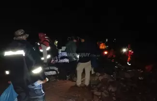 Deslizamiento de tierra en Punta Corral
