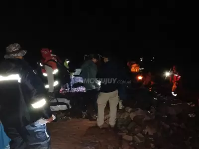Deslizamiento de tierra en Punta Corral