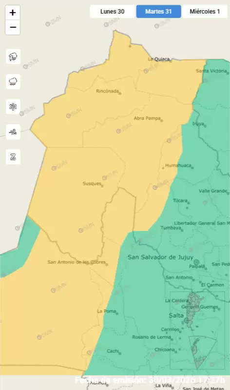 mapa_alertas 30 de marzo