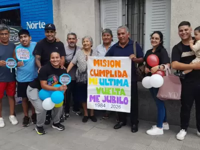 jubilaci�n de un chofer de colectivo