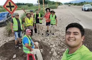 remiseros bacheo