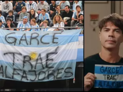 El "Chino" Garc� del recordado "meme" a publicitar alfajores
