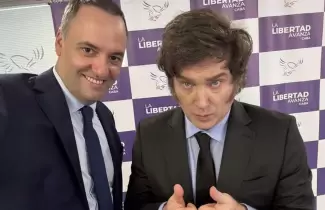 milei y adorni
