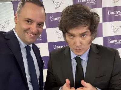 milei y adorni