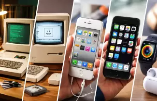 Algunas de las innovaciones de Apple en sus 50 a�os de historia