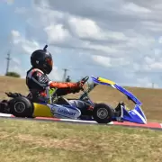 Felipe Balderrama presente en una nueva competencia del Rotax