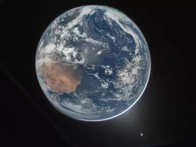La NASA difundi� las primeras fotos de la Tierra capturadas por la misi�n Artemis II
