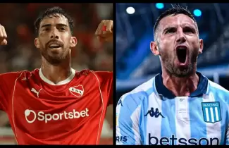 Gabriel �valos y Maravilla Mart�nez, las figuras de los clubes de Avellaneda