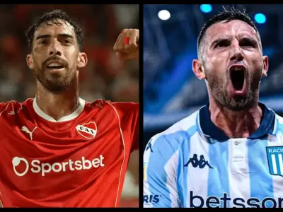 Gabriel �valos y Maravilla Mart�nez, las figuras de los clubes de Avellaneda