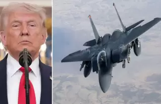 Donald Trump dijo que el piloto norteamericano rescatado en Ir�n �est� gravemente herido�