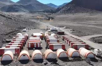 Tragedia en Los Azules: muri� un operario tras el vuelco de una topadora en Calingasta
