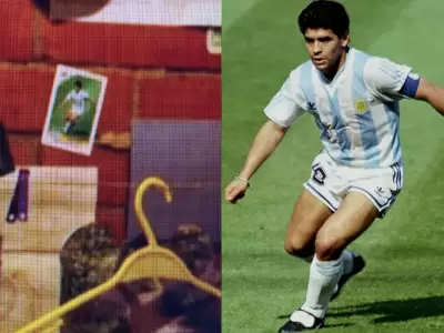 Fua, el Diego: el inesperado gui�o a Maradona en el set de la nueva serie de Harry Potter