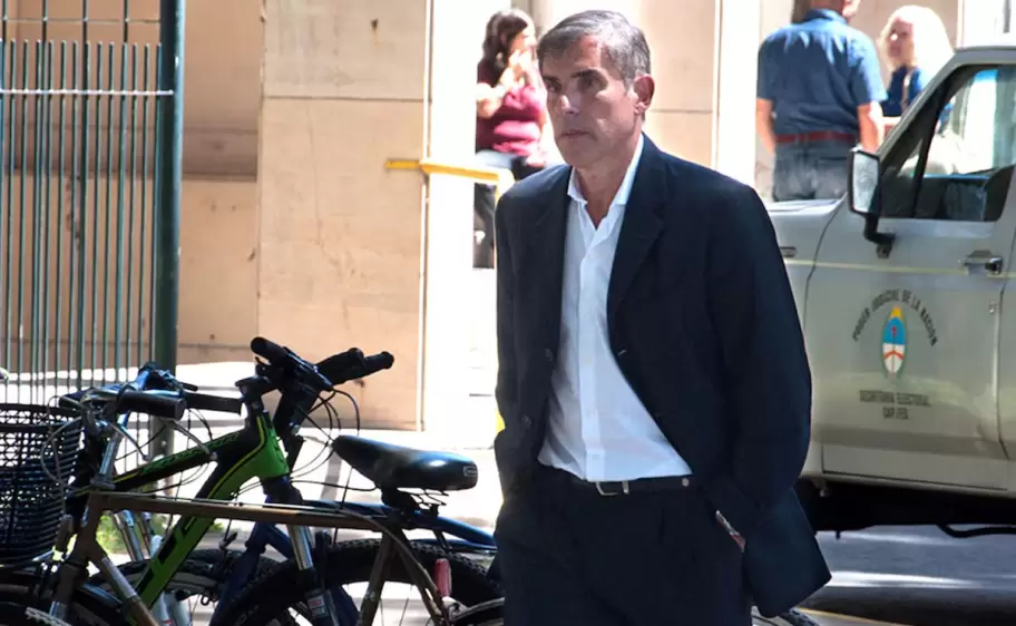El fiscal Gerardo Pollicita en los tribunales de Comodoro Py/Adrián Escandar