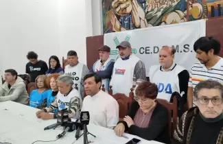 gremios docentes conferencia de prensa