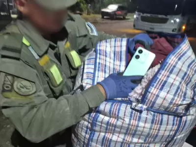GNA rescat� a una menor v�ctima de trata a bordo de un micro de larga distancia en Tucum�n
