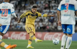Leandro Paredes, autor del primer gol de Boca Juniors