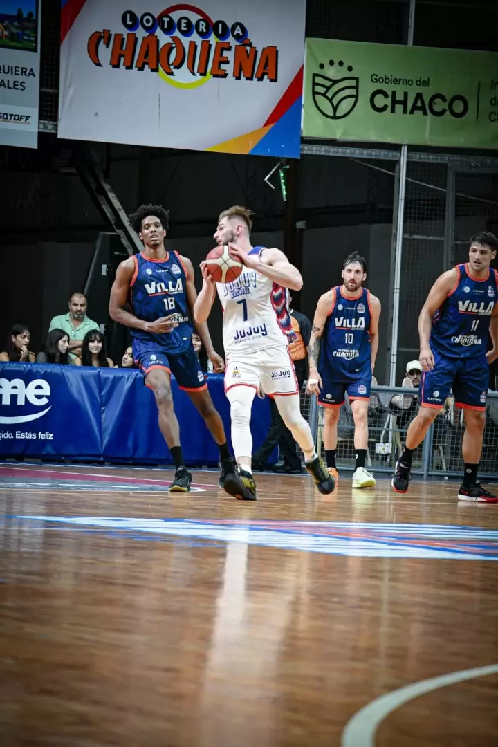Triunfo de Jujuy Básquet en Chaco