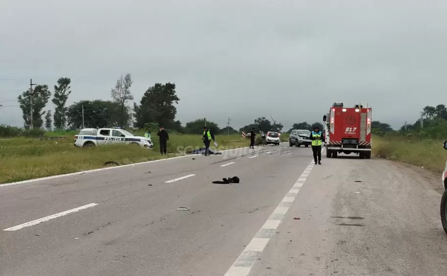 siniestro vial con víctima fatal en Ruta Nacional 66