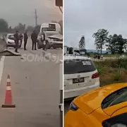 Testigo del fatal accidente en Ruta 66: “Intentó cruzar y lo embistieron, los autos venían muy rápido”