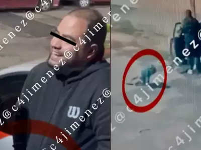 M�xico: abandon� a su hijo y lo hizo correr tras el auto por "diversi�n"