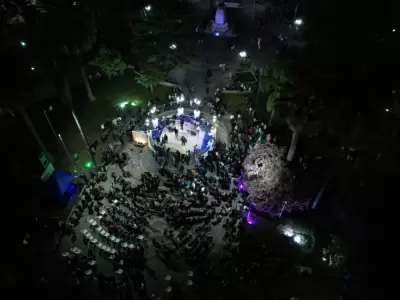 Inauguraci�n de la glorieta de plaza Belgrano