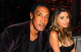 Scottie y Larsa Pippen