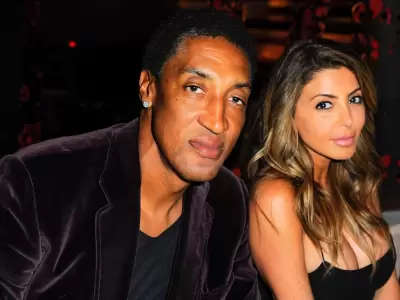 Scottie y Larsa Pippen