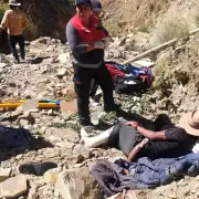 Milagro en Caspalá: un hombre sobrevivió tras ser arrojado a un barranco por una vaca