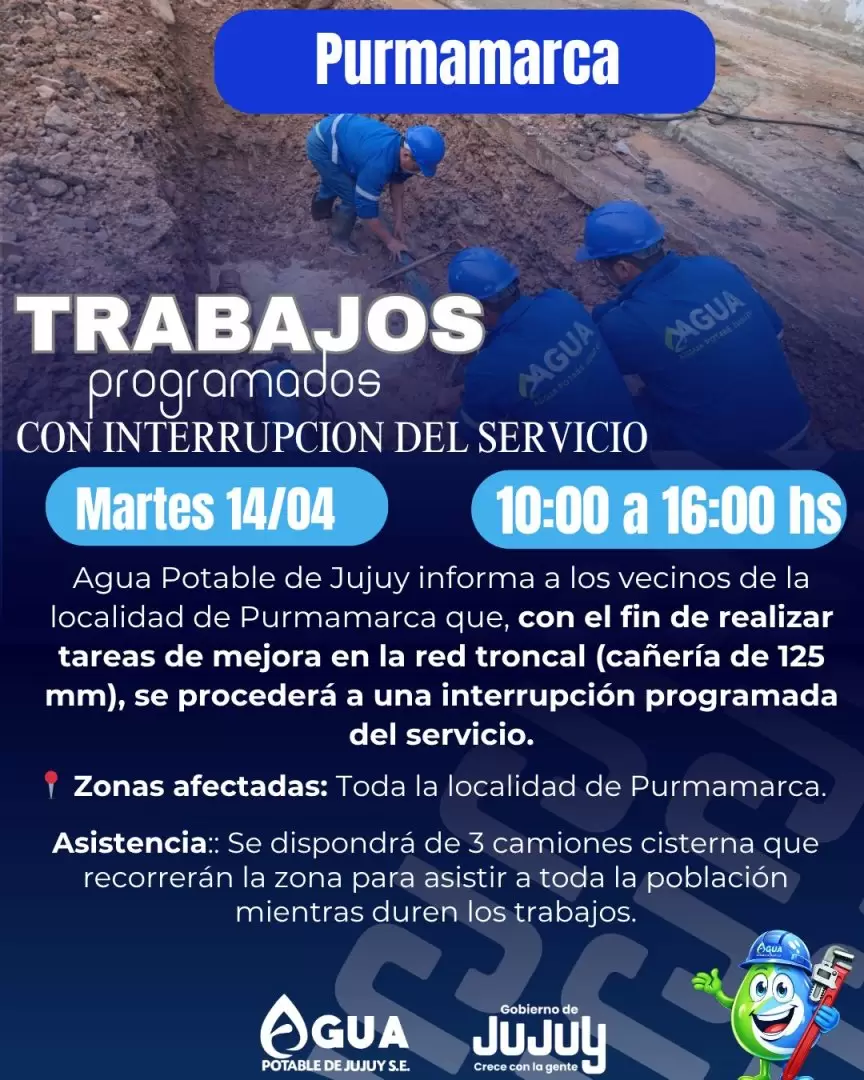 corte de agua purmamarca