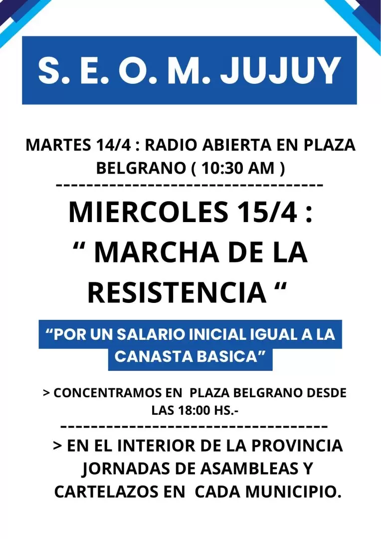 Convocatoria del SEOM