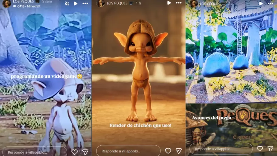 los peques videojuego historias