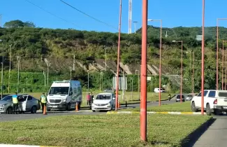 Siniestro vial en Ciudad Cultural