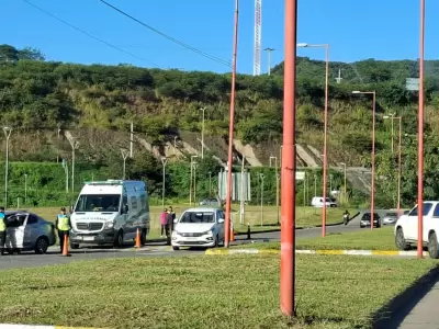 Siniestro vial en Ciudad Cultural