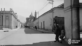 Calle Belgrano en 1922