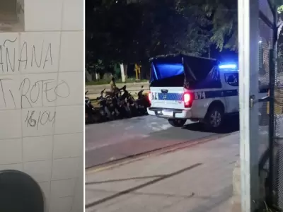 Presunta amenaza en la escuela t�cnica de Libertador