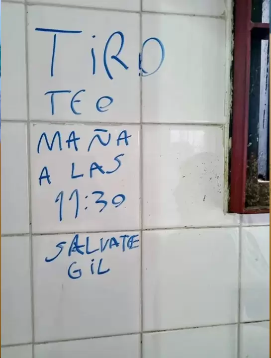 amenaza tiroteo