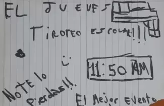 amenaza tiroteo
