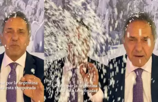 Capturas del video promocional de la temporada tur�stica de invierno de Bariloche
