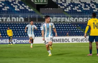 La Sub 17 de Argentina es finalista: venci� a Ecuador y va por el t�tulo ante Colombia