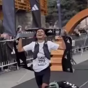 Adrián Gaspar hizo historia y se consagró campeón sudamericano de trail