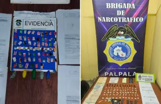 M�s de 2400 dosis de estupefacientes fueron secuestradas y 5 bocas de expendio fueron desarticuladas durante la �ltima semana