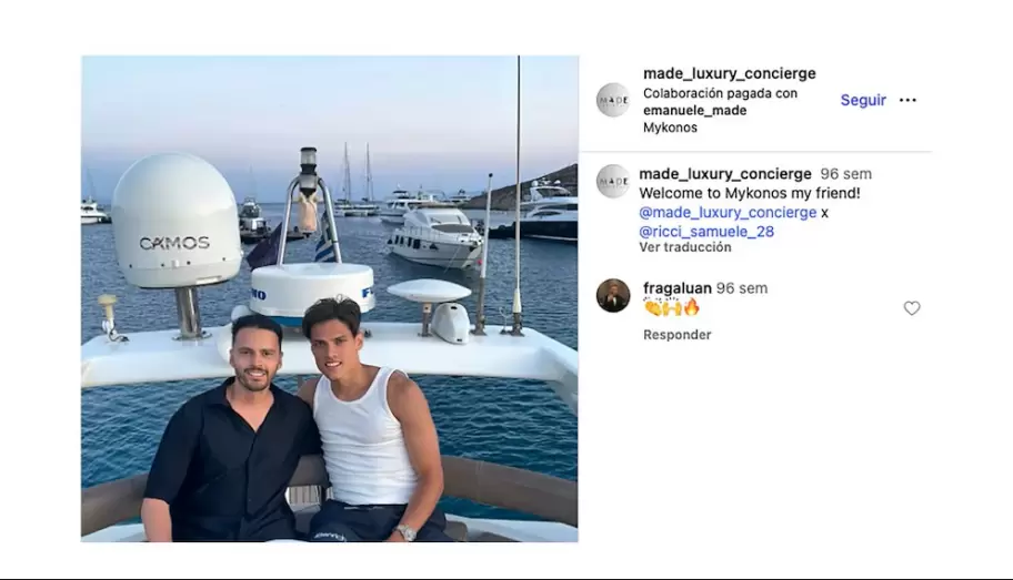Samuel Ricci del AC Milan figura entre las figuras cercanas
