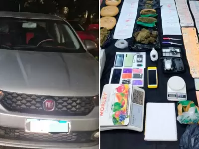 Narcomenudeo: secuestran alrededor de 10 kilos de marihuana, m�s de 290 gramos de coca�na y dos detenidos