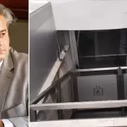 Vandalismo en el ascensor de la glorieta: "Alguien arrojó un bulón que trabó los rieles y quemó el motor hidráulico"