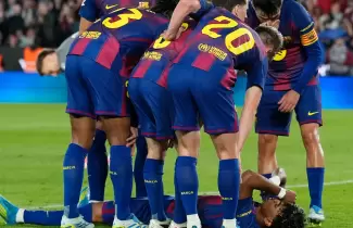 Lamine Yamal hizo estallar las alarmas en Barcelona