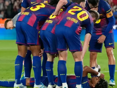Lamine Yamal hizo estallar las alarmas en Barcelona